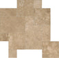 Travertine Sonoma Pattern, Chiseled Versaille Brushed
