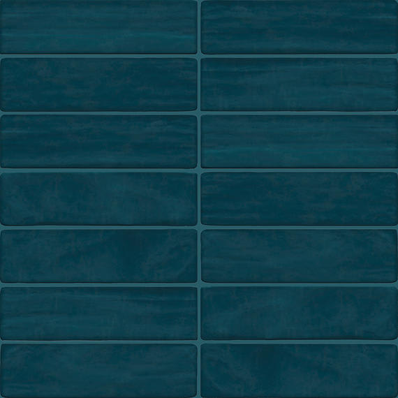 Artcrafted Tide Rectangle, Handcrafted 3X12 Glossy