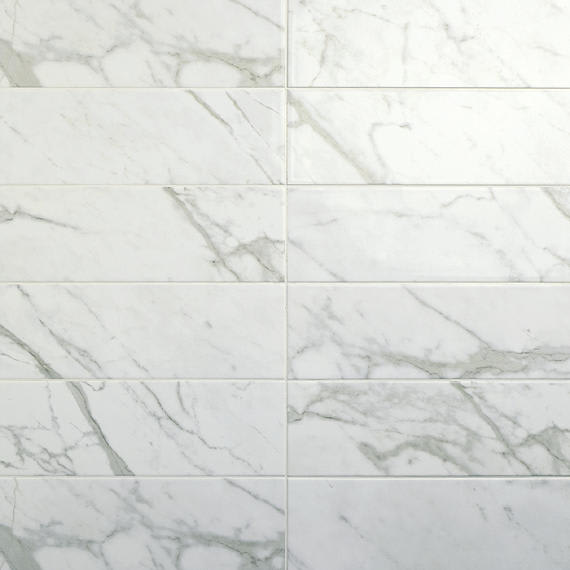 Platinum Calacatta Empire Rectangle 6X18 Glossy