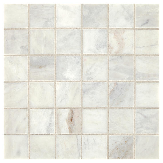 Marble Daphne White Rectangle 12X24 Honed