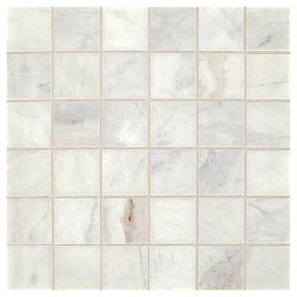 Marble Daphne White Rectangle 12X24 Honed