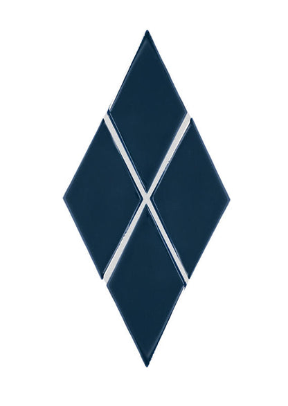 Playscapes Midnight Blue Arabesque 6X6 Glossy