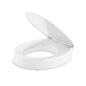 Hyten™ Toilet Seat, Round Bowl, Closed Front, With Cover, Plastic, White