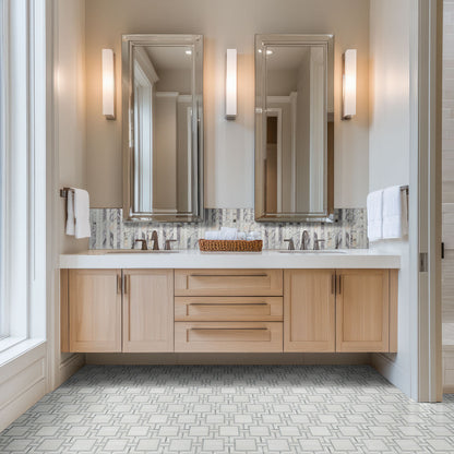 Scollopini Lilac Pattern Polished