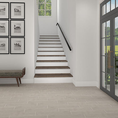 Portfolio Dove Grey Straight Joint 2X2 Matte