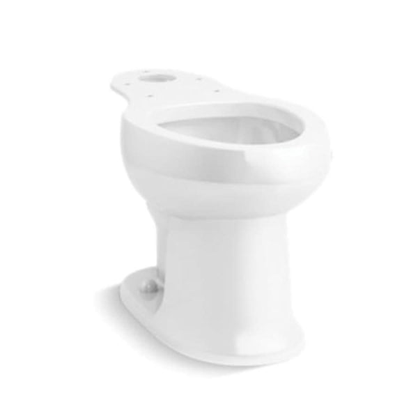 Stinson® Toilet Bowl, Floor Mount, 12 in Rough, ADA, Elongated, White