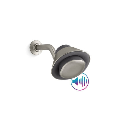 Moxie 1.75 GPM Single Function Shower Head with Bluetooth Technology