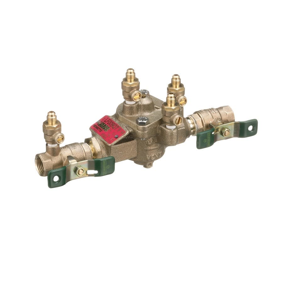LF009 Reduced Pressure Backflow Preventer, 1/2 in, FNPT, Bronze