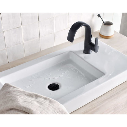 Doux 1.2 GPM Single Hole Bathroom Faucet with Pop-Up Drain Assembly