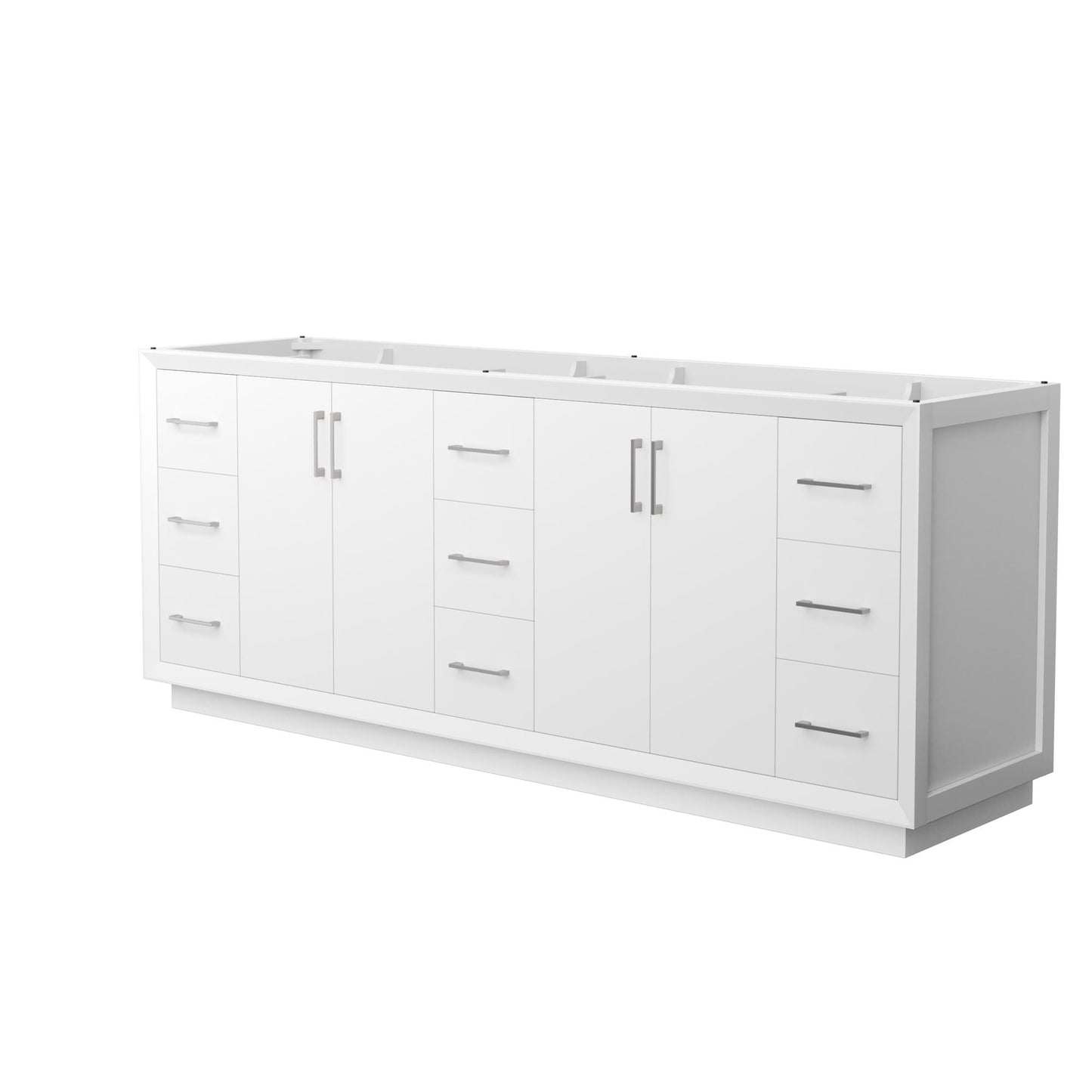 Strada Double Bathroom Vanity - 83.25W x 34.25H x 21.75D