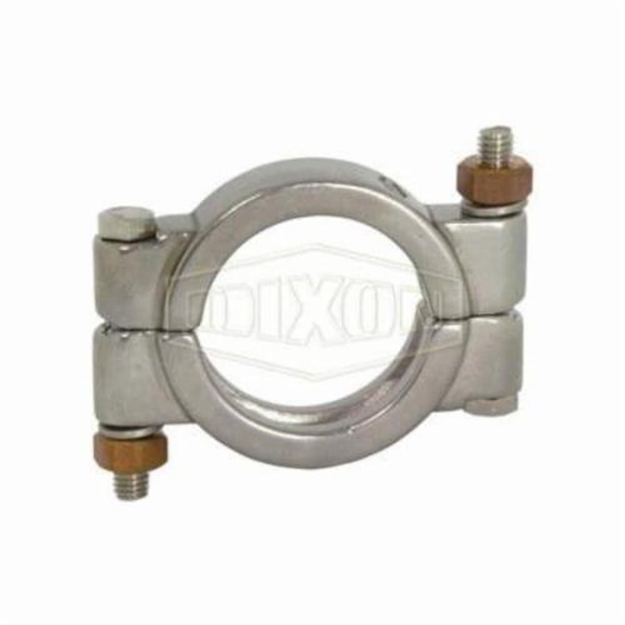 High Pressure Clamp, 1 & 1-1/2 in, 304/304L Stainless Steel