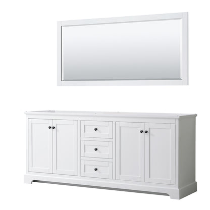 Avery Double Bathroom Vanity - 79W x 34.25H x 21.75D