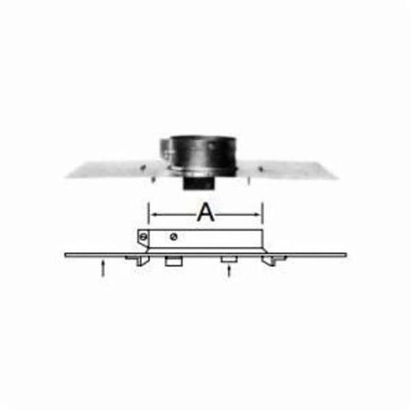 Round Vent Support, 4 in Dia