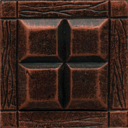 Armor Guilded Copper Square 2X2 Satin