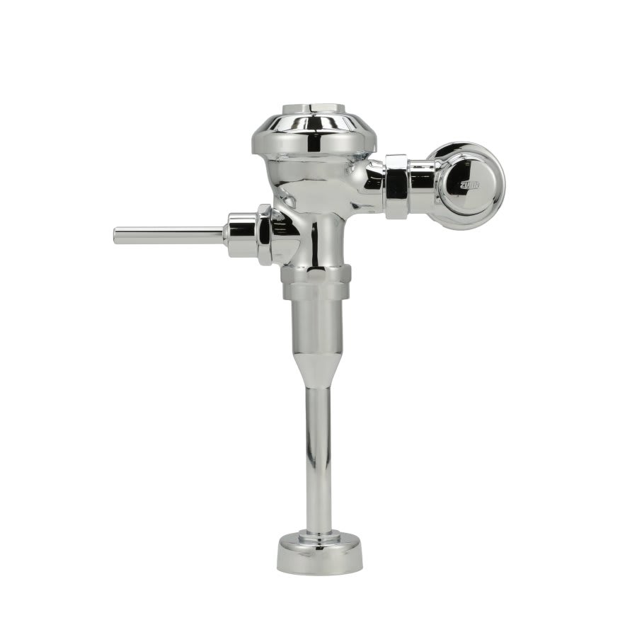 Manual Urinal Flush Valve, ADA, 0.125 gpf, Polished Chrome