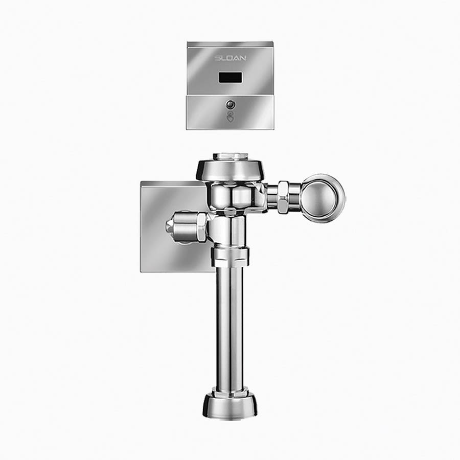 Optima® Automatic Water Closet Flush Valve, ADA, Hardwired, 1.28 gpf, Polished Chrome