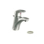 Baystone™ Single Hole or Centerset Lavatory Faucet, ADA, 1 Handle, 1 or 3-Hole, 1.2 gpm, Brushed Nickel