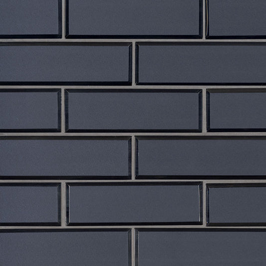 Vague Blue Subway Tile