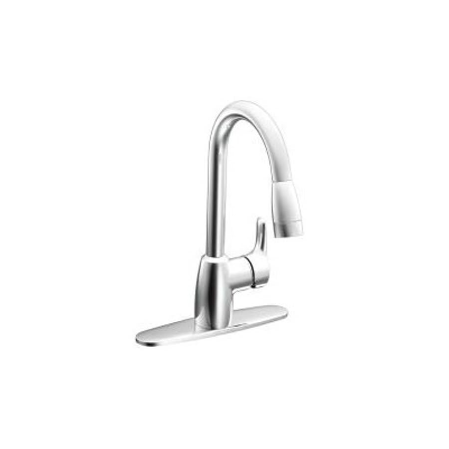 Baystone™ Kitchen Faucet, Deck Mount, ADA, 1 Lever Handle, 1 or 3-Hole, Chrome
