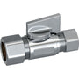 1/2" x 3/8" Quarter Turn Straight Valve