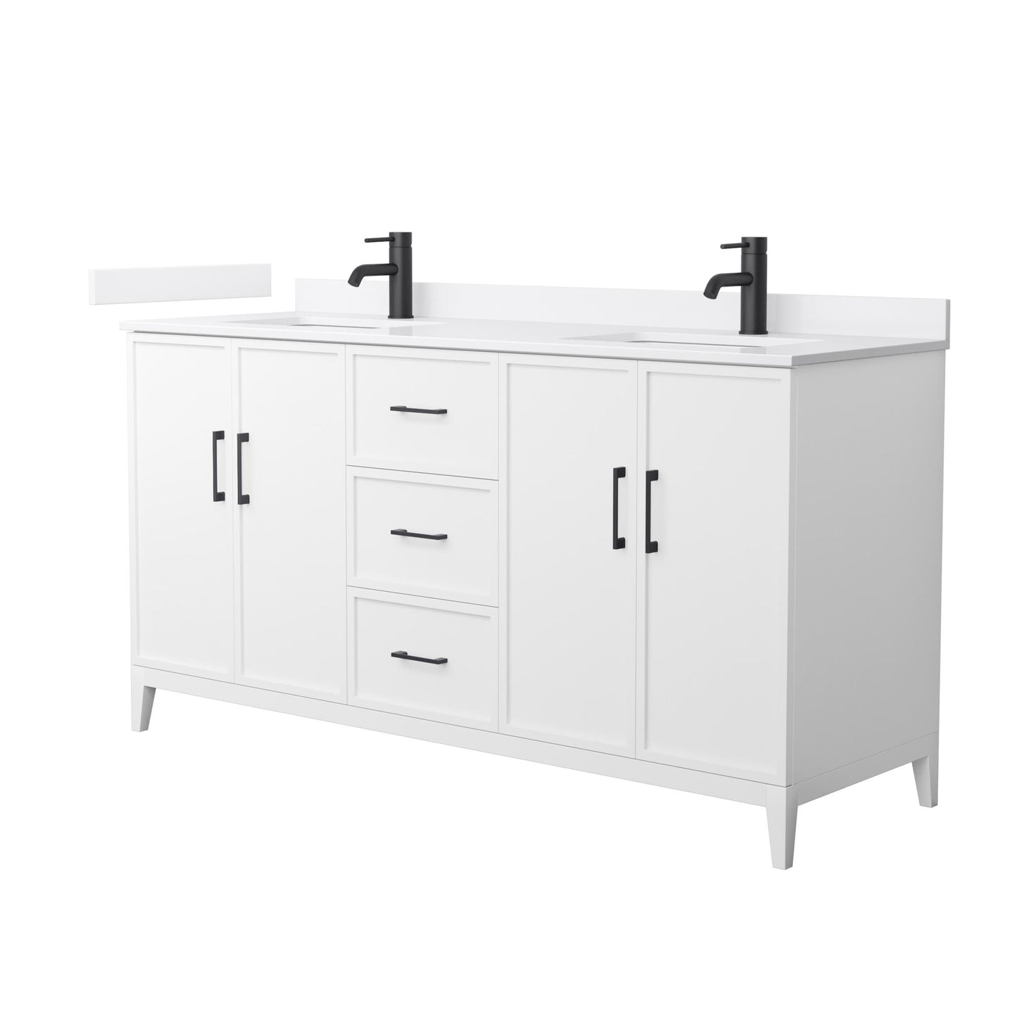 Elan Double Bathroom Vanity - 66W x 35H x 22D