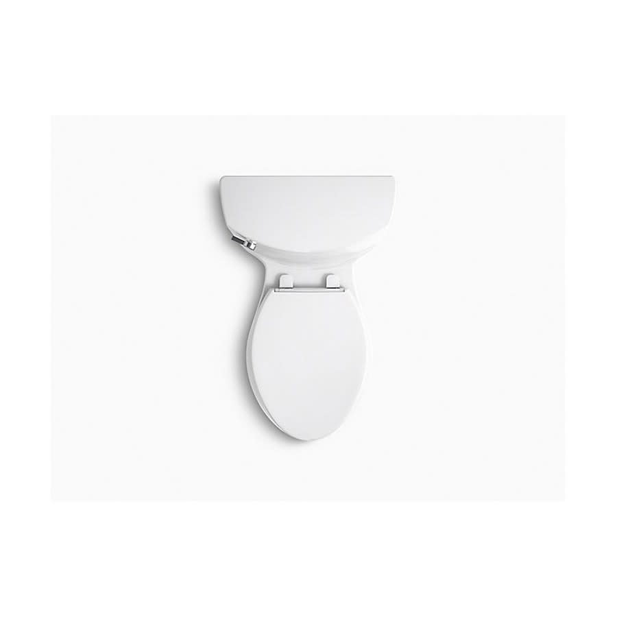 Cimarron® One Piece Toilet, Floor Mount, 12 in Rough, ADA, Elongated Bowl, Left Hand Lever, 1.28 gpf, White