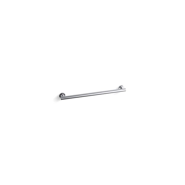 Purist® Grab Bar, ADA, 24 in L, Polished Stainless