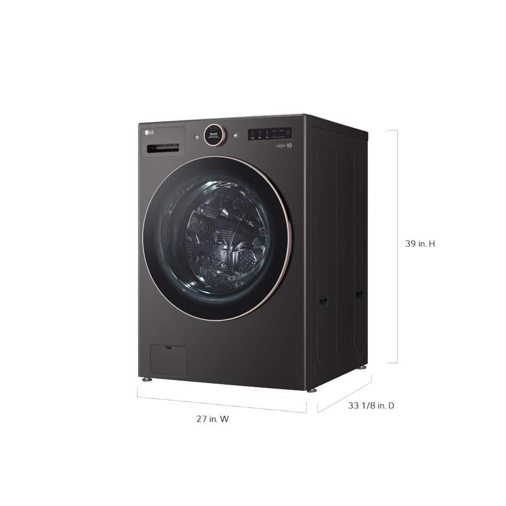 5.0 Cu. Ft. Mega Capacity Smart Front Load Energy Star Washer With Turbowash® 360° And Ai Dd® Built-In Intelligence