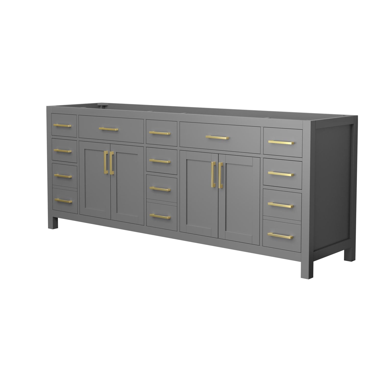 Beckett Double Bathroom Vanity - 83W x 34.25H x 21.5D
