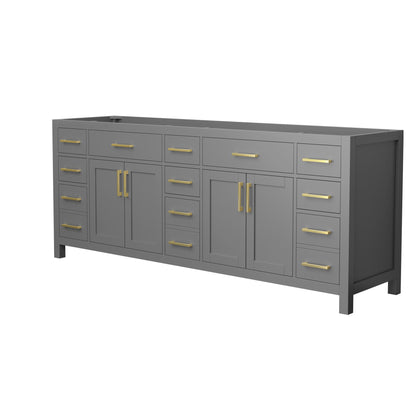 Beckett Double Bathroom Vanity - 83W x 34.25H x 21.5D