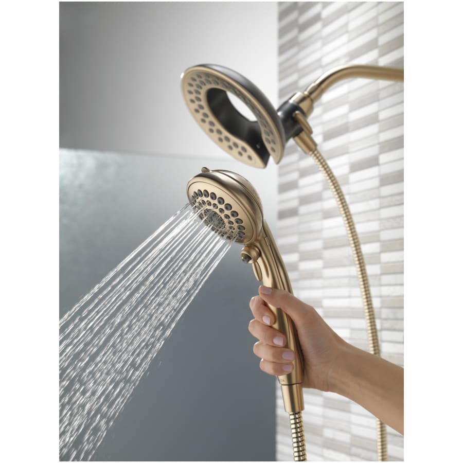 In2ition 1.75 GPM 2-in-1 Multi Function Shower Head / Handshower with Hose and Shower Arm Mount Included - Limited Lifetime Warranty