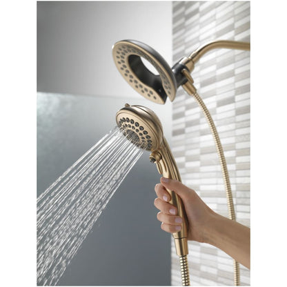 In2ition 1.75 GPM 2-in-1 Multi Function Shower Head / Handshower with Hose and Shower Arm Mount Included - Limited Lifetime Warranty