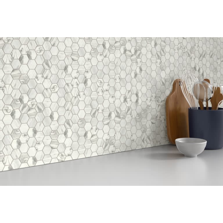 ECHO WHITE 2" HEX MO/12X14