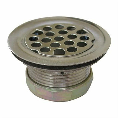 Duplex Strainer, Stainless Steel, Polished Chrome