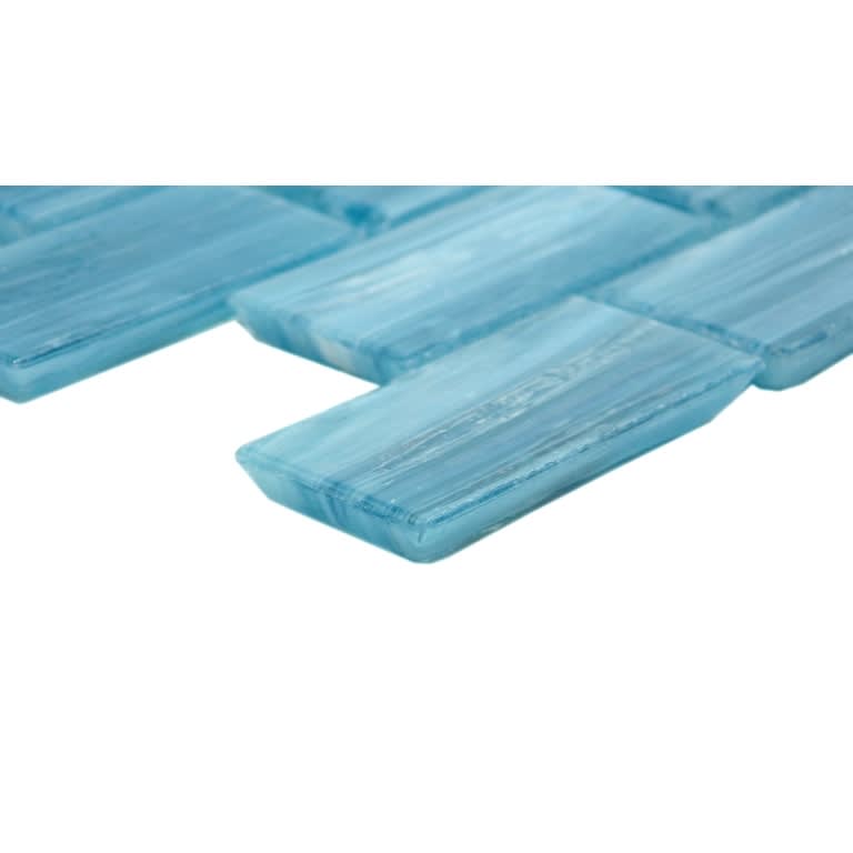 SWIRL AQUA GL MO 1X2/12X12