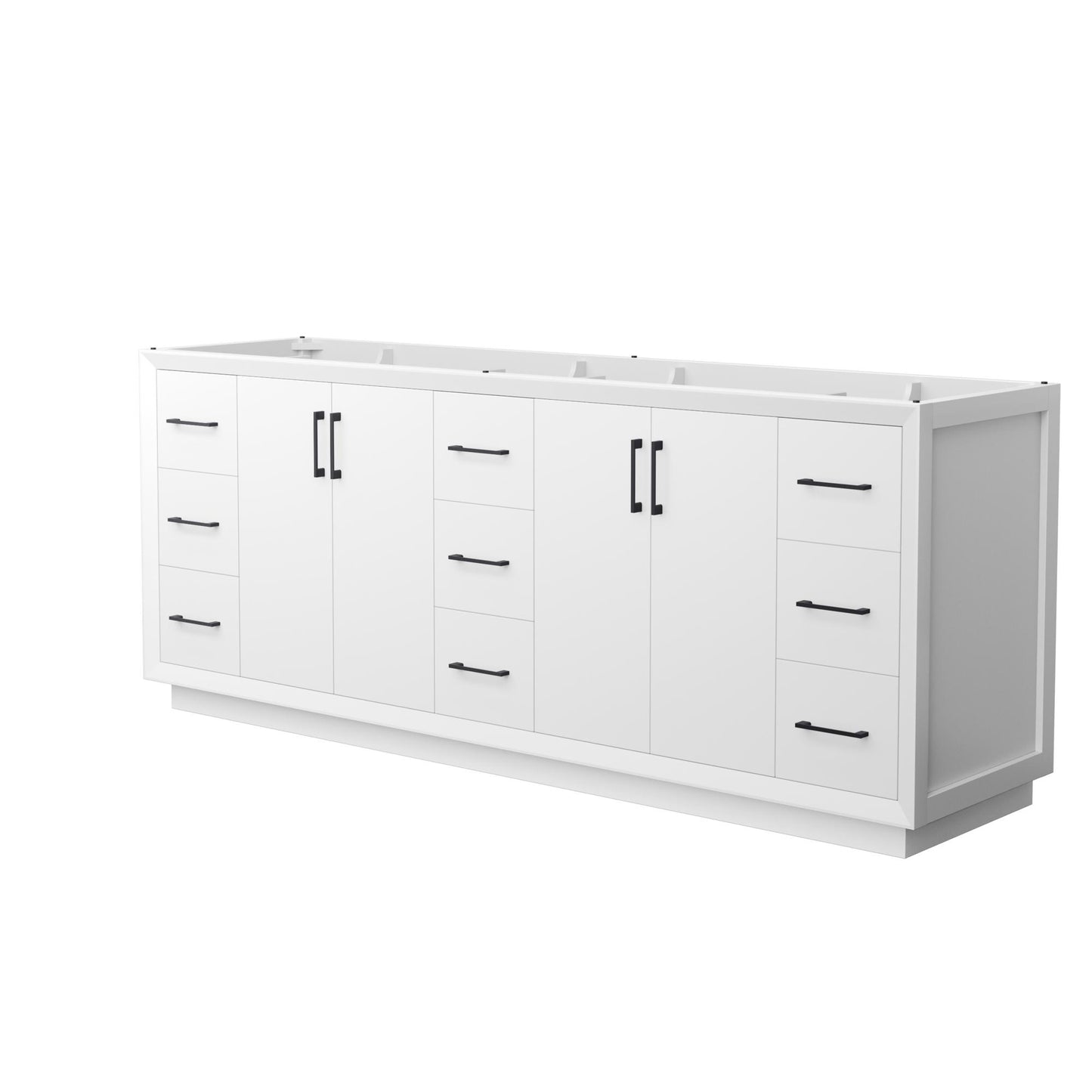 Strada Double Bathroom Vanity - 83.25W x 34.25H x 21.75D