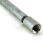 Galvanized T&C Steel Pipe, A53A, 2 in, 10-1/2 ft L