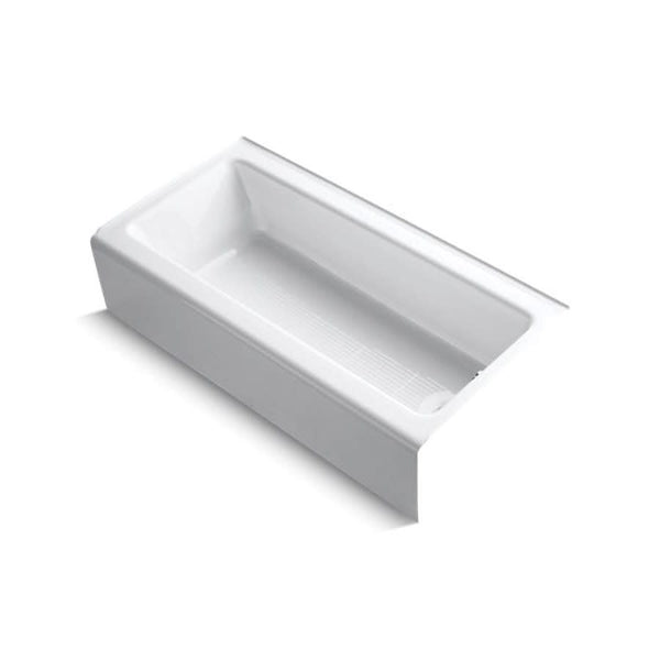 Bellwether® Alcove Tub, ADA, 60 x 30-1/4 x 14-1/2 in, Right Hand Drain, White