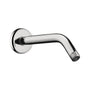 Standard 9" Shower Arm with Escutcheon Plate and 1/2" Male Inlet