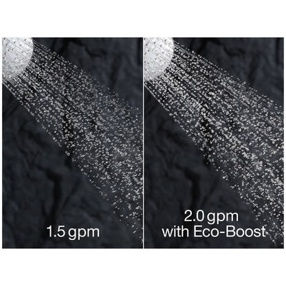 Awaken B90 1.5 GPM / 2 GPM Multi Function Hand Shower with MasterClean and Eco-Boost Technologies