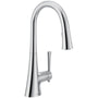 Kurv 1.5 GPM Single Hole Pull Down Kitchen Faucet