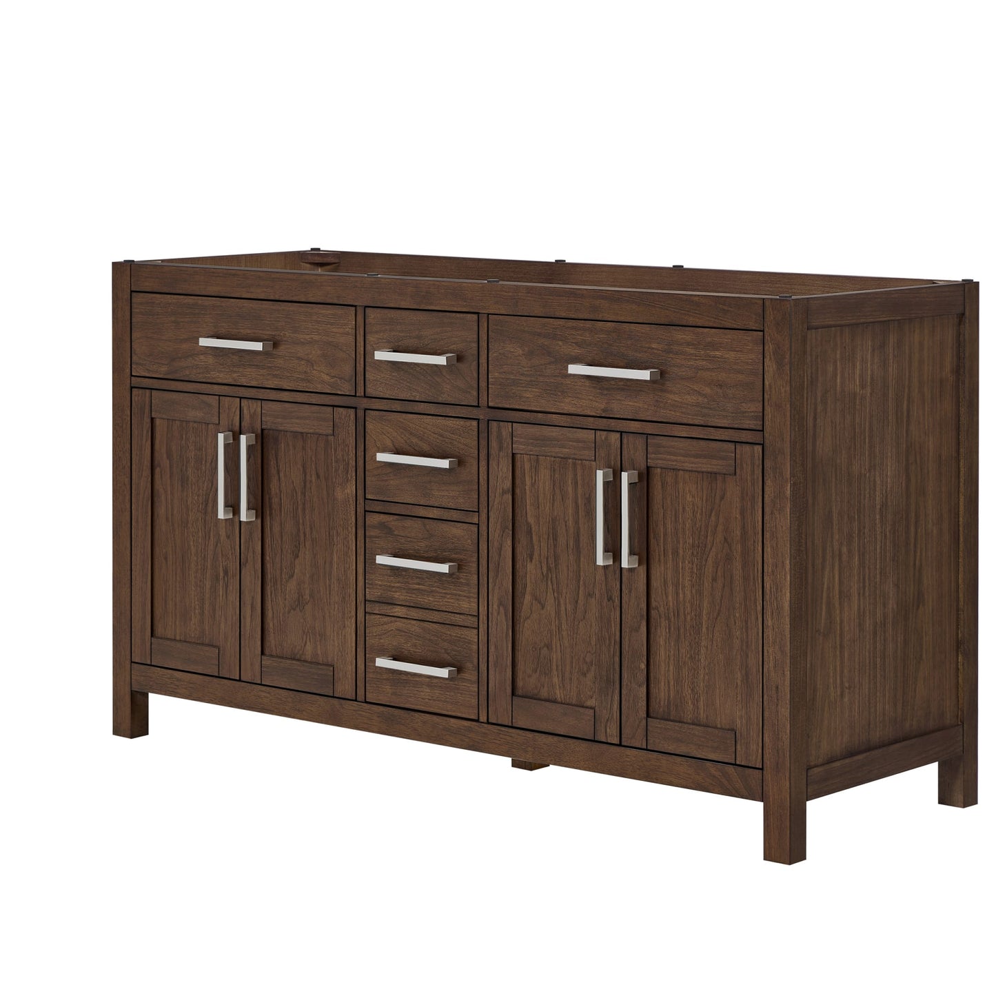 Beckett Double Bathroom Vanity - 59W x 34.25H x 21.5D