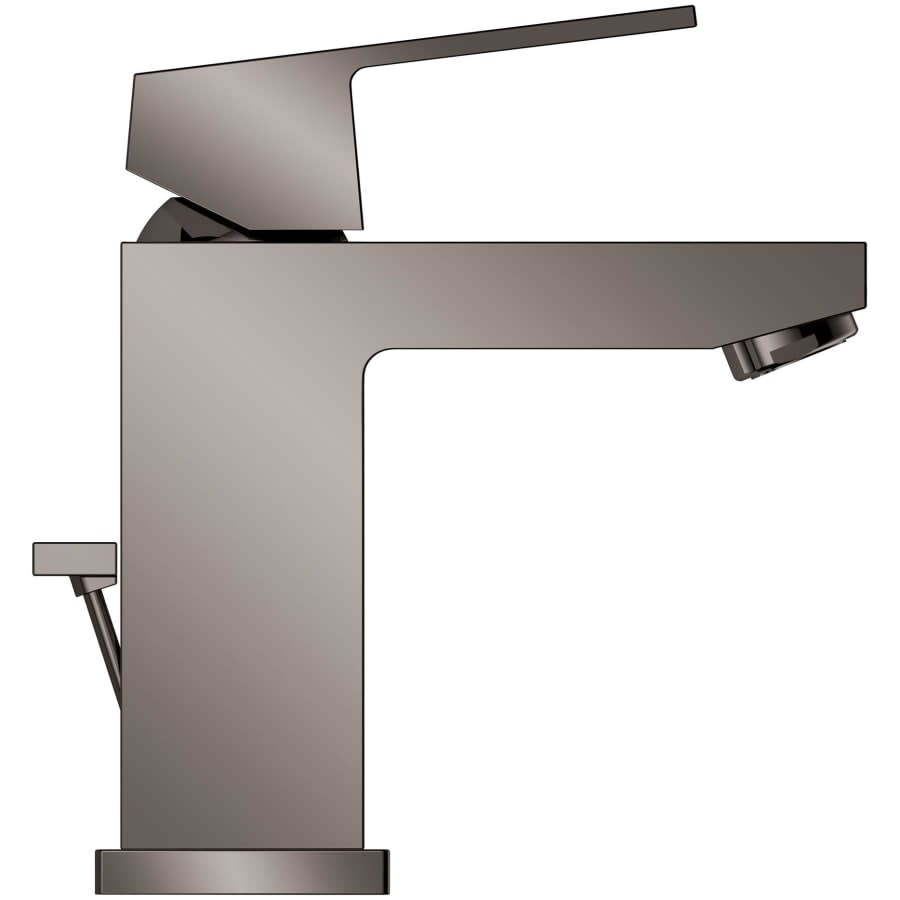 Eurocube 1.2 GPM Single Hole Bathroom Faucet with StarLight, SilkMove, EcoJoy, and QuickFix Technologies - Includes Pop-Up Drain Assembly