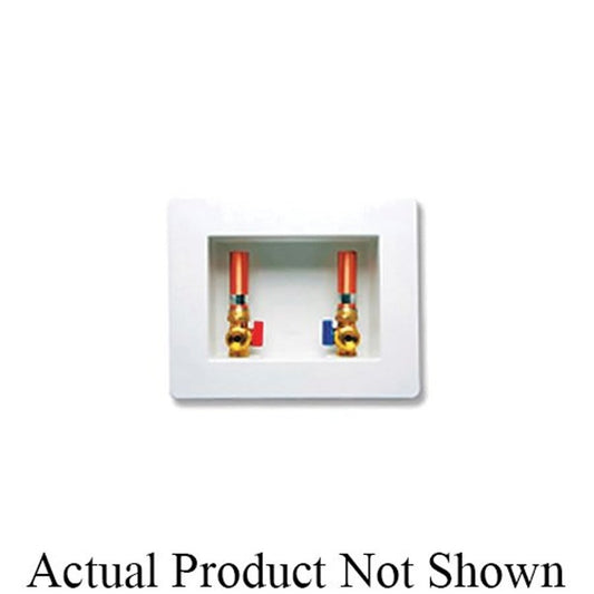 FireStop™ Unassembled Washing Machine Outlet Box, PVC