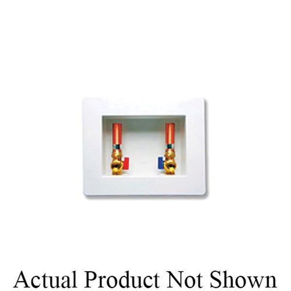 FireStop™ Unassembled Washing Machine Outlet Box, PVC