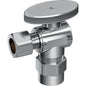 1/2" x 3/8" Quarter Turn Angle Valve