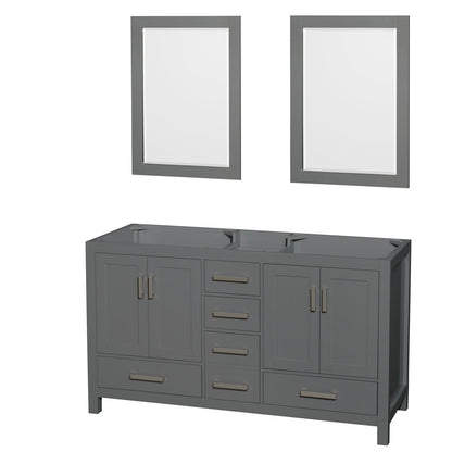 Sheffield Double Bathroom Vanity - 59W x 35H x 21.5D