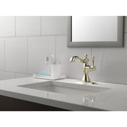 Cassidy Single Hole Bathroom Faucet with Pop-Up Drain Assembly - Includes Lifetime Warranty