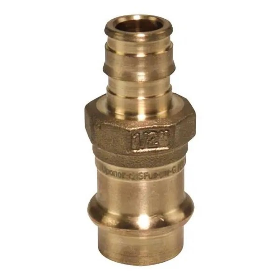 ProPEX® Press Adapter, 1-1/2 in, Expansion PEX x C, Copper