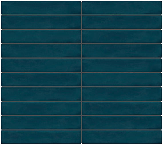 Artcrafted Tide Rectangle, Handcrafted 3X12 Glossy